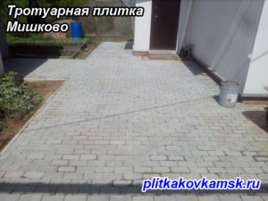 Тротуарная плитка Мишково