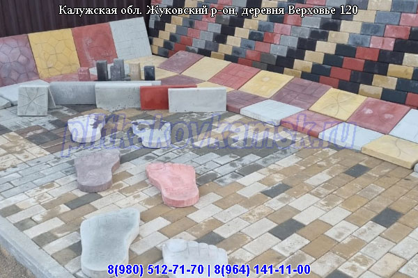 Тротуарная плитка по ценам производителя: Калужской область