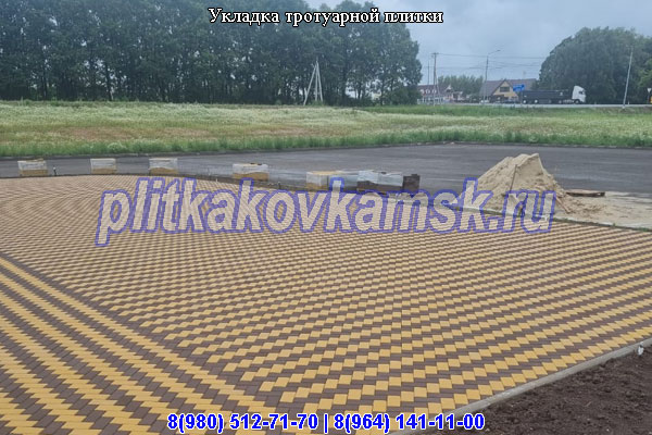 Укладка тротуарной плитки Калуга